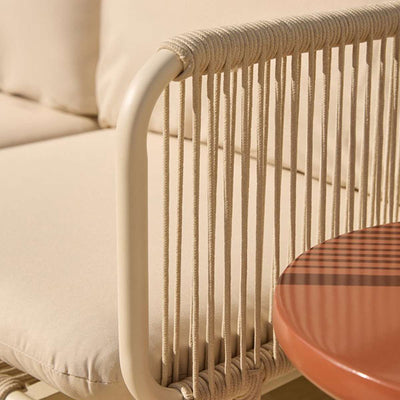 Sorrento Outdoor Three Seater Sofa - Beige