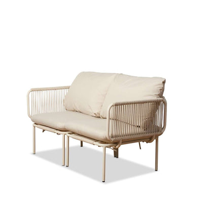 Sorrento Outdoor Two Seater Sofa - Beige