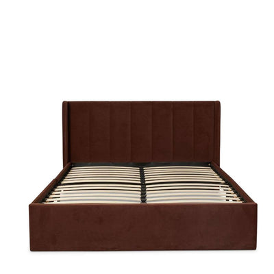 Quinn Queen Bed - Chocolate