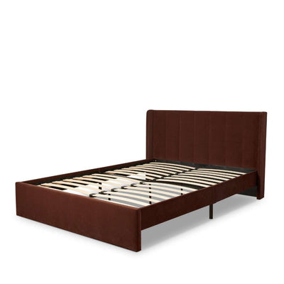 Quinn Queen Bed - Chocolate