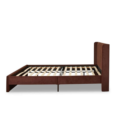 Quinn Queen Bed - Chocolate