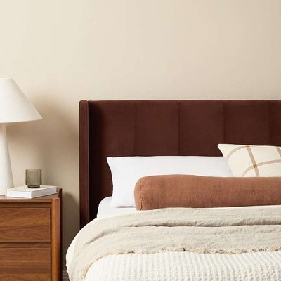 Quinn Queen Bed - Chocolate