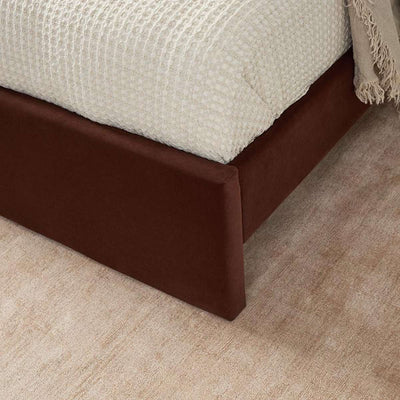 Quinn Queen Bed - Chocolate