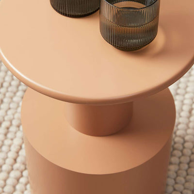 Zayne Side Table - Tan