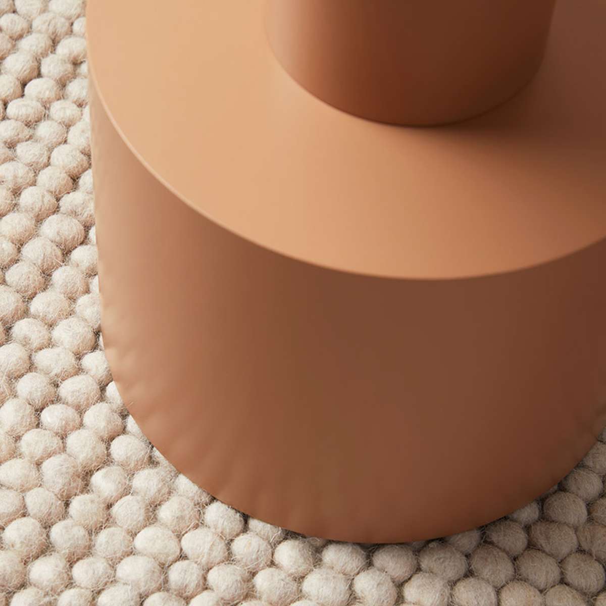 Zayne Side Table - Tan