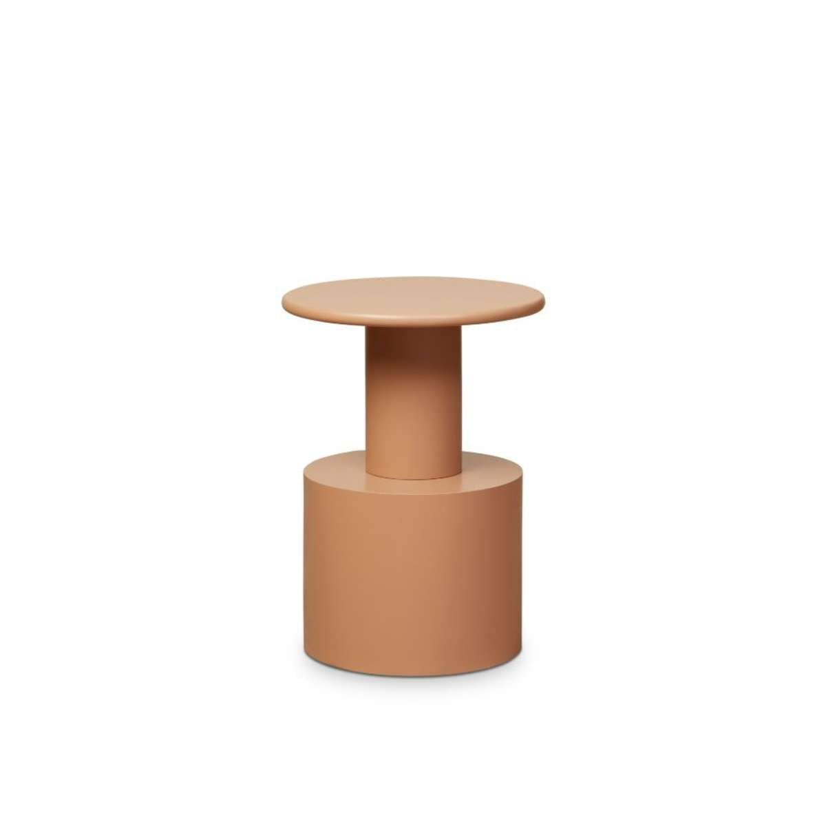 Zayne Side Table - Tan