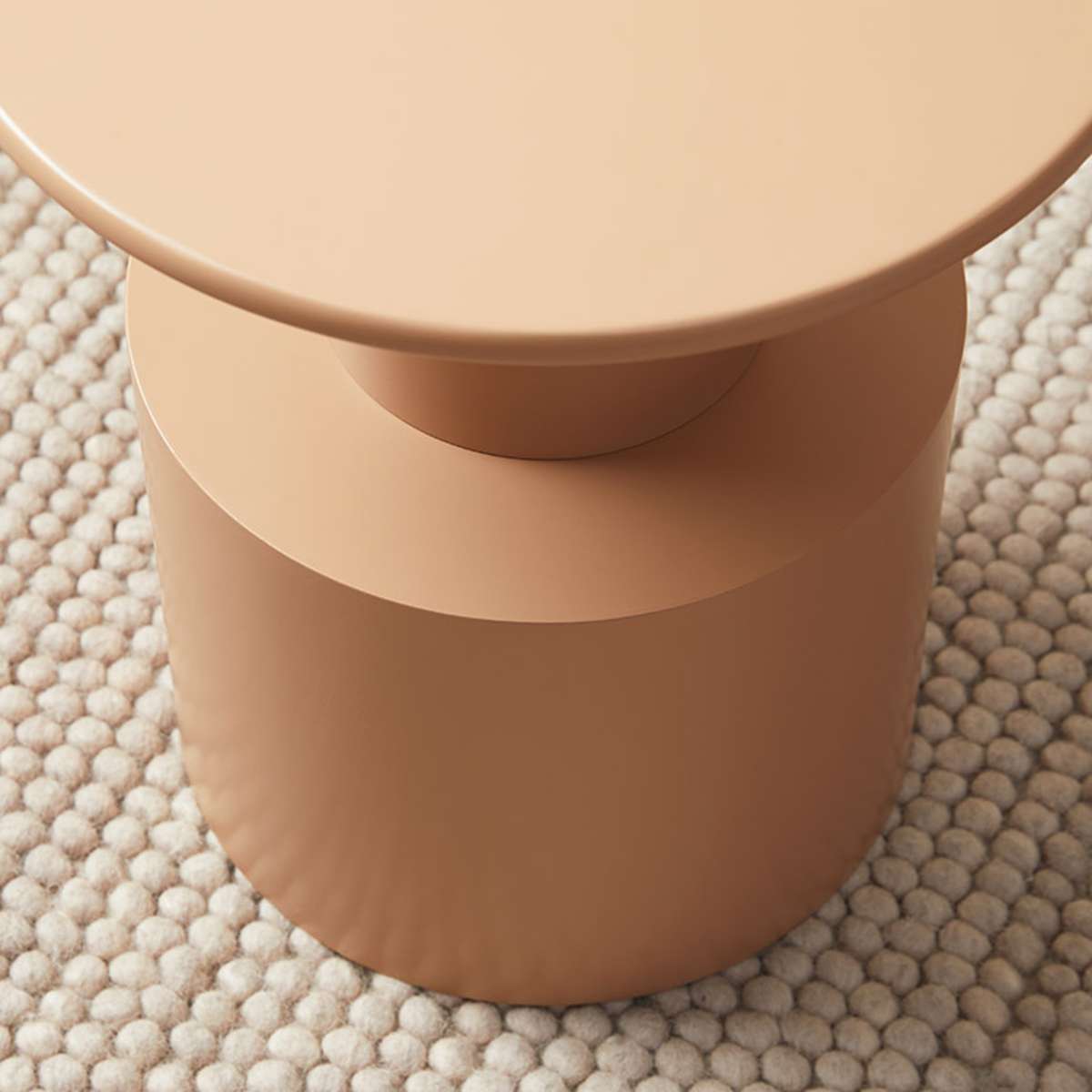 Zayne Side Table - Caramel