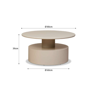 Zayne Coffee Table - Beige