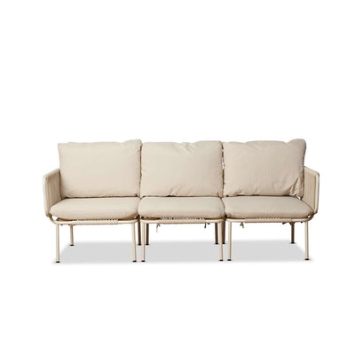 Sorrento Outdoor Three Seater Sofa - Beige