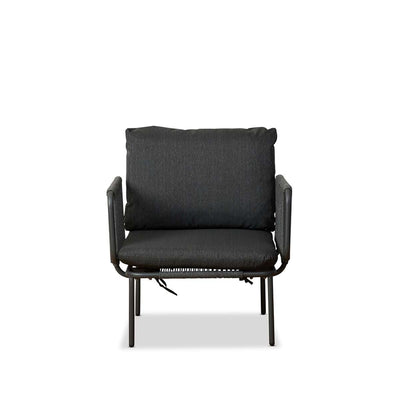 Sorrento Outdoor Armchair - Charcoal