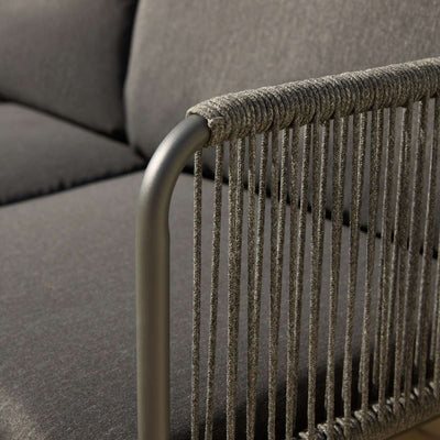 Sorrento Outdoor Armchair - Charcoal