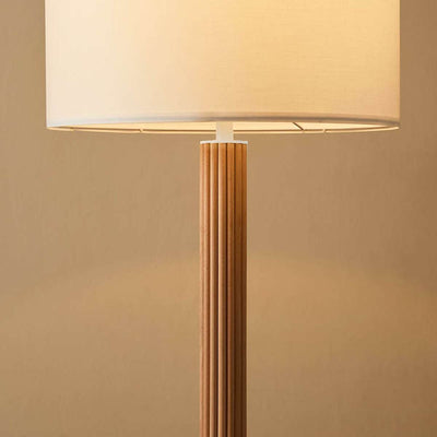 Eve White Marble Base Floor Lamp