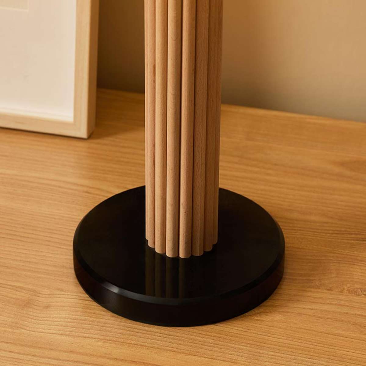 Eve Black Marble Base Table Lamp