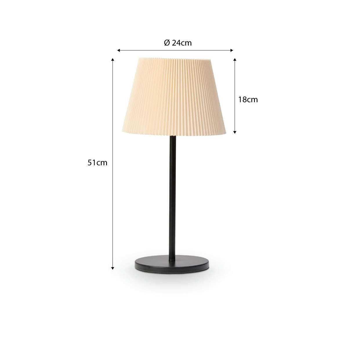 Porto Metal Table Lamp