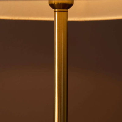 Phoebe Travertine Base Floor Lamp