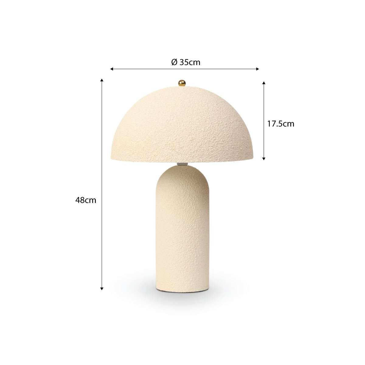 Dome Pebble Table Lamp