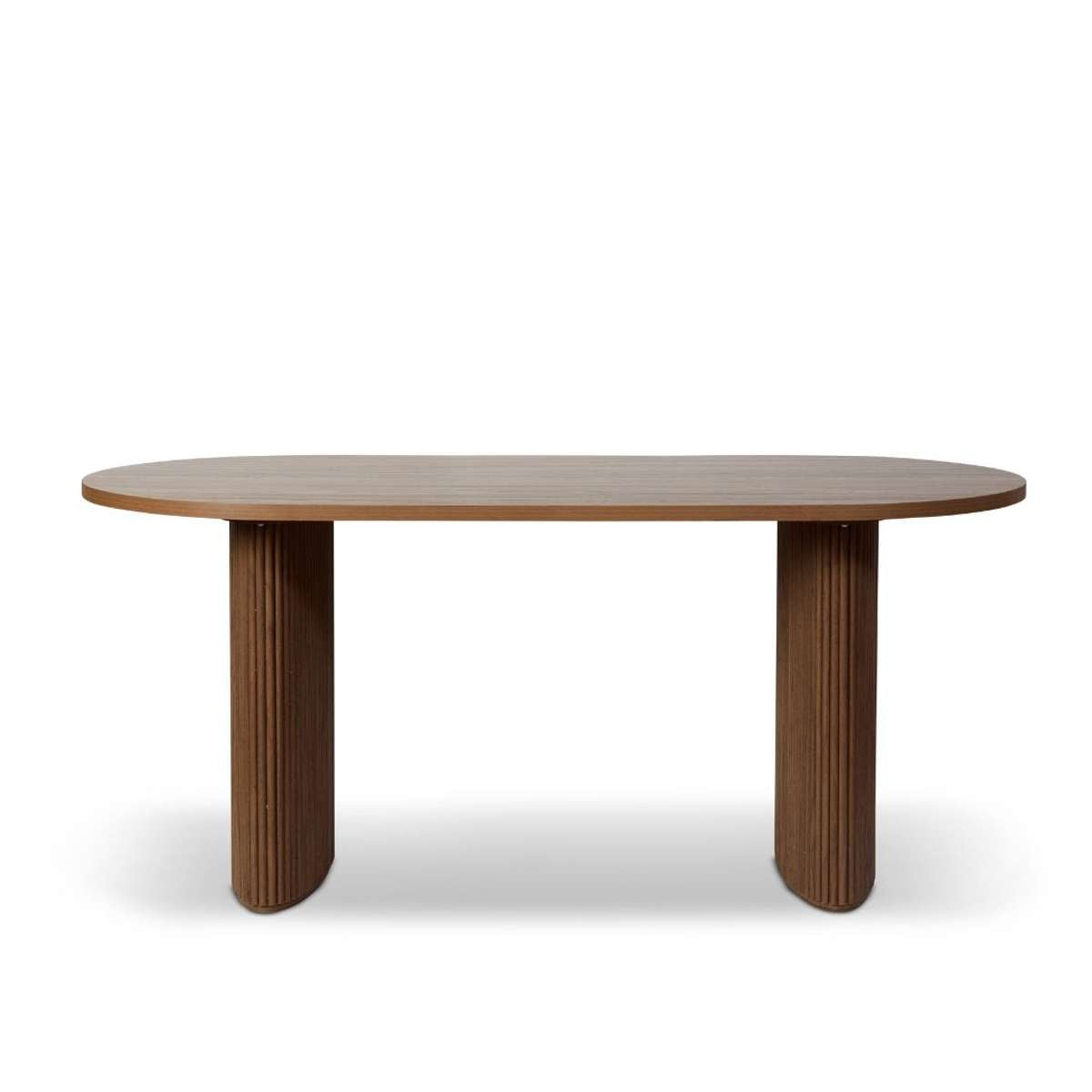 Amara Six Seater Dining Table - Walnut