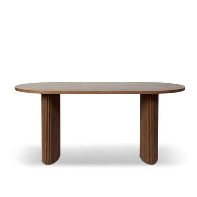 Amara Six Seater Dining Table - Walnut