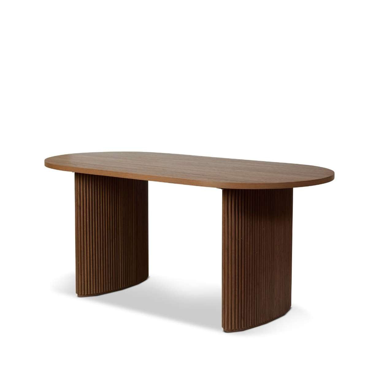 Amara Six Seater Dining Table - Walnut