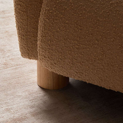 Monte Boucle Occasional Chair - Camel