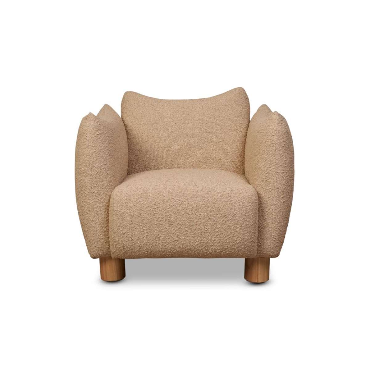 Monte Boucle Occasional Chair - Camel