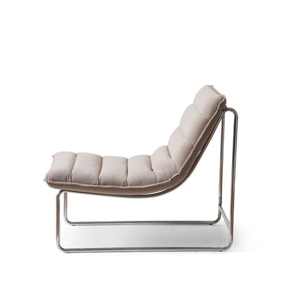 Frank Ribbed Occasional Chair - Mushroom