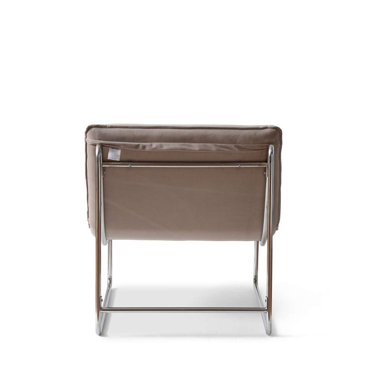 Frank Ribbed Occasional Chair - Mushroom