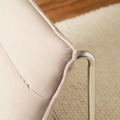 Frank Ribbed Occasional Chair - Mushroom