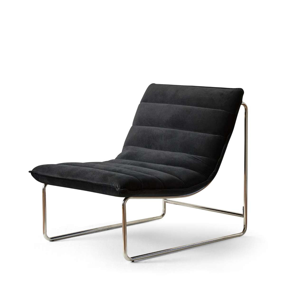 Frank Ribbed Occasional Chair - Black