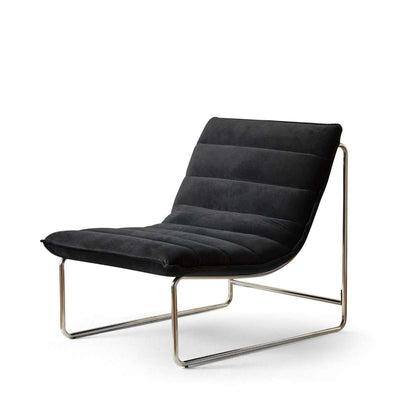 Frank Ribbed Occasional Chair - Black