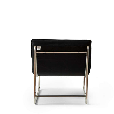 Frank Ribbed Occasional Chair - Black