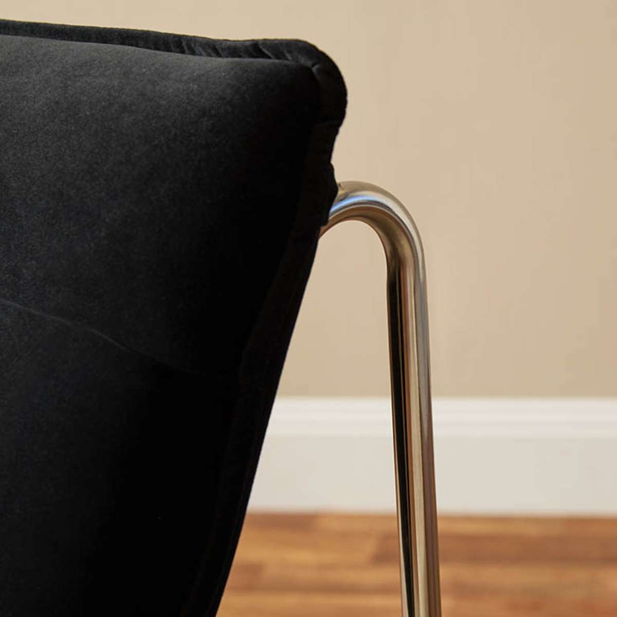 Frank Ribbed Occasional Chair - Black