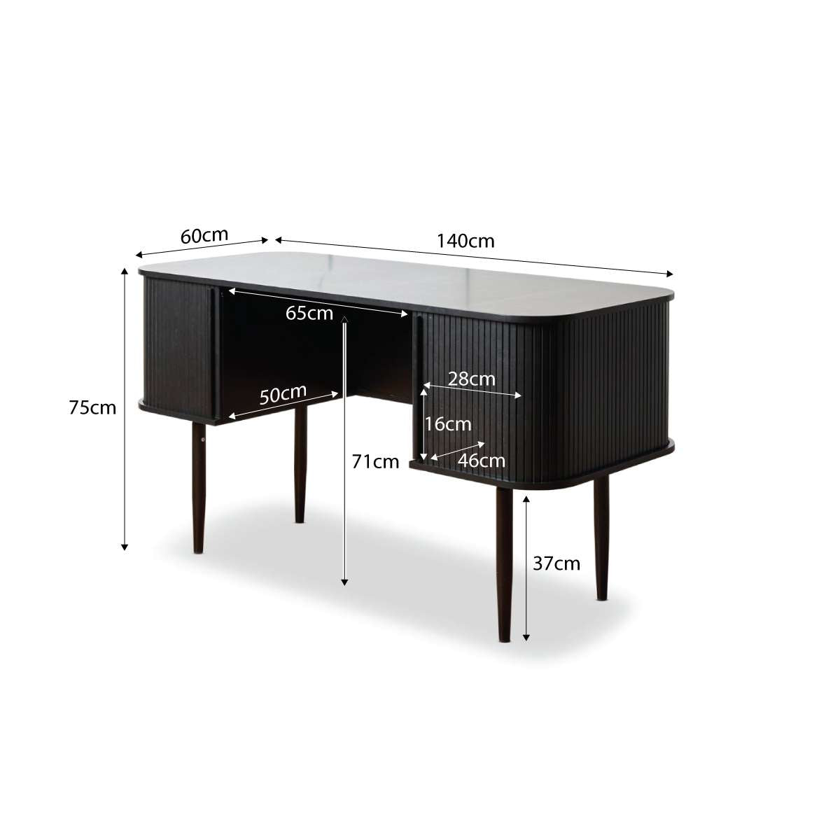 Maeve Desk - Black