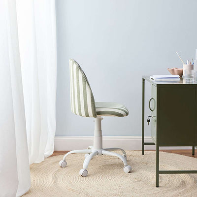 Nolan Office Chair - Green Stripe