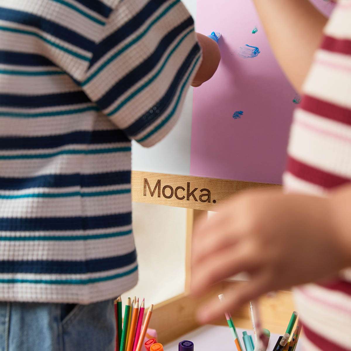 3 In 1 Black And White Board