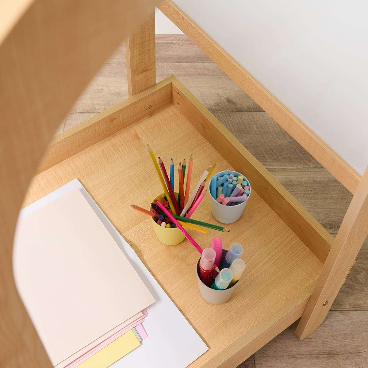 3 In 1 Black And White Board