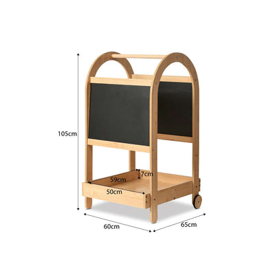 3 In 1 Black And White Board