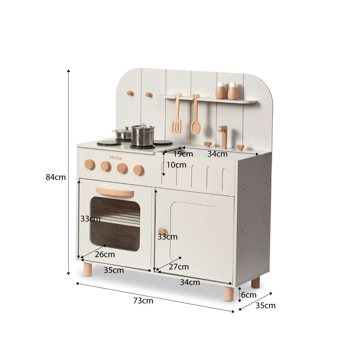 The Imaginative Play Bundle - Farmhouse Kitchen and Jungle Activity Trolley