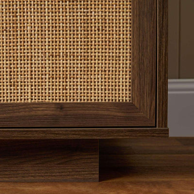 Noosa Rattan Entertainment Unit - Walnut