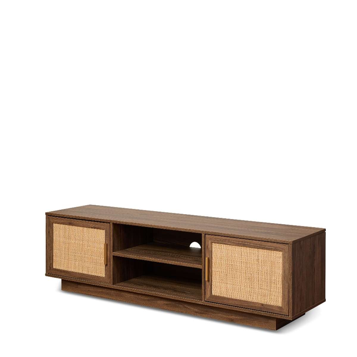 Noosa Rattan Entertainment Unit - Walnut