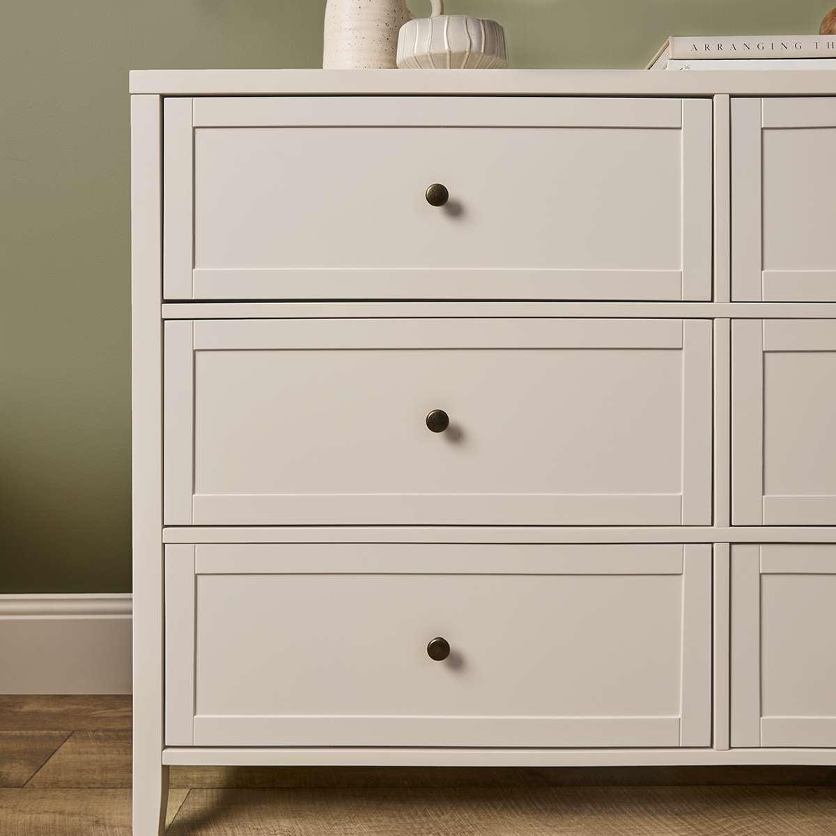 Cove Six Drawer - Beige