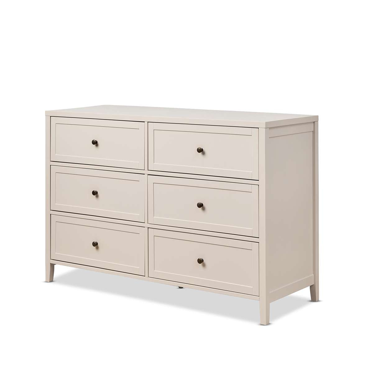 Cove Six Drawer - Beige