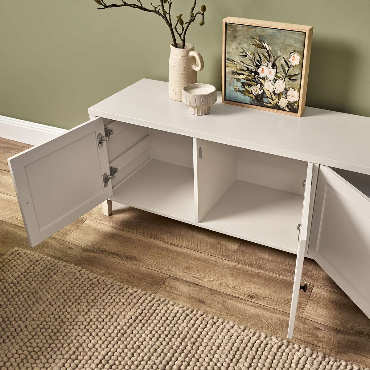 Cove Entertainment Unit - Beige