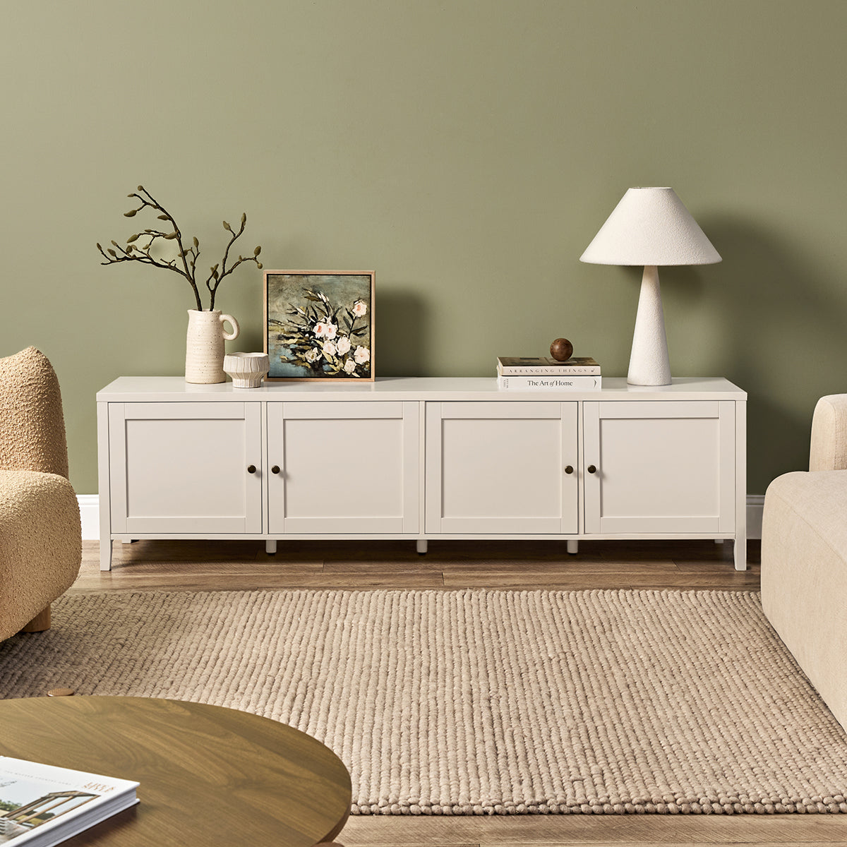 Cove Entertainment Unit - Beige