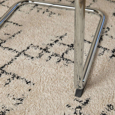 Marcel Chrome Dining Chair - Set of Two - Mushroom