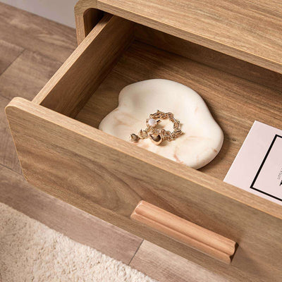 Otis Bedside Table - Pecan