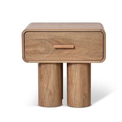 Otis Bedside Table - Pecan