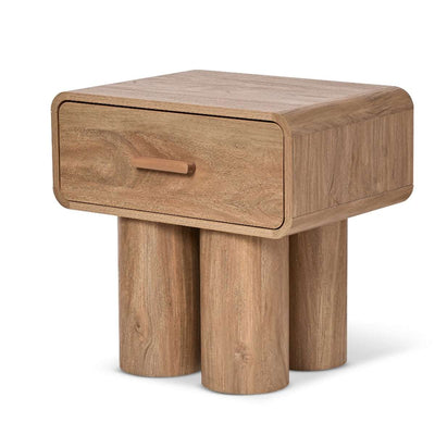 Otis Bedside Table - Pecan