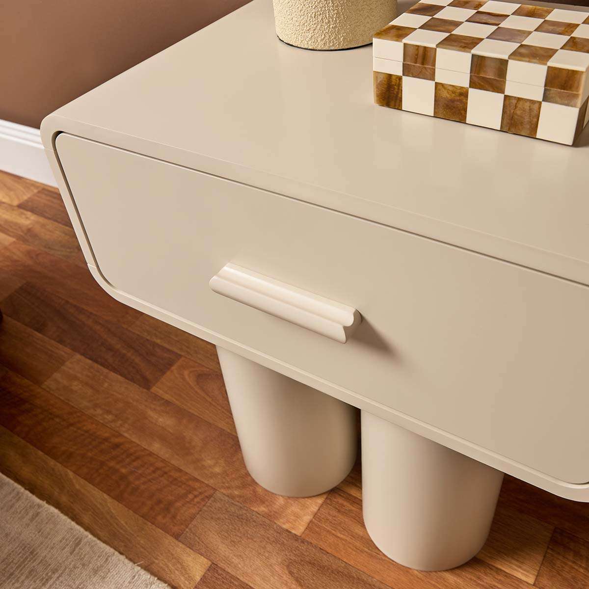 Otis Bedside Table - Beige