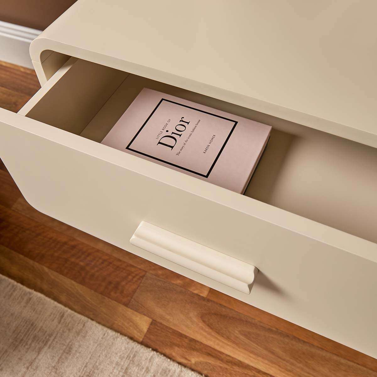 Otis Bedside Table - Beige